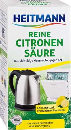 HEITMANN Pure SAF LİMON ASİDİ DOĞAL TOZ KİREÇ ÇÖZÜCÜ 350 gr